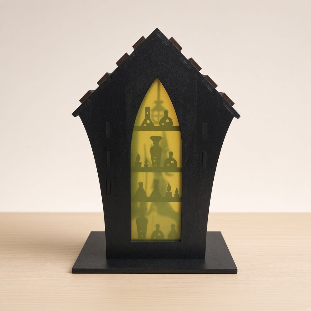 Yellow lantern, front